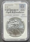 New Listing2017 $1 American Silver Eagle NGC MS70 041 Hand Signed Angela Buchanan Label