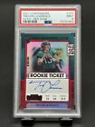 2021 Trevor Lawrence Panini Contenders Rookie Ticket Red Zone FOTL Auto PSA 9
