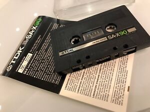 TDK SA-X90 Compact Cassette - USED - RARE - VINTAGE Japan - SA X - SAX 90 - 1PCS