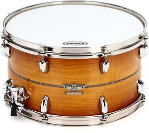 Tama Star Reserve Bubinga/Maple Snare Drum - 8 x 15 inch - Caramel Olive Ash