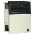 Gas Wall Heater 11000-Heat Vented Surface Mounted Indoor Automatic Shutoff Beige