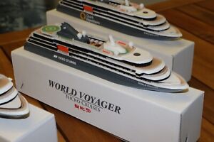 Nicko Cruises World Voyager Cruise Ship Model 1:420 -Fast shipping