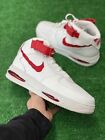 Nike Air Force 1 Mid Evo Mens Sportswear Shoes White/Red FB1374-102 NEW* Size 13