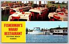 Postcard Fisherman's Wharf Restaurant, Ponce Inlet - Daytona Beach FL T140