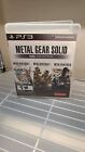 Metal Gear Solid HD Collection Sony PlayStation 3 PS3 Complete CIB Tested