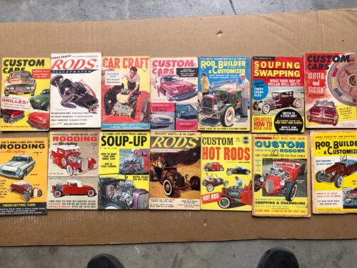 automotive vintage magazines car