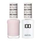 DND Nail Polish Gel & Matching Lacquer Set Duo 860 She’s White? She’s Pink?