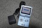 Nintendo GameBoy Advance SP GBA Game Console Pearl Blue AC Adapter