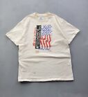 Vintage 1990s US Olympic Festival White T-shirt Hanes Beefy-T Made In USA L