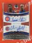 2005-06 Upper Deck Trilogy One Two Combo Clearcut Autographs Isiah