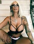 Samantha HBIC Super Sexy Instagram Adult Model Signed 8x10 Photo COA Proof 50