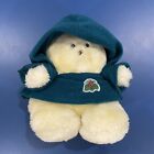 Vintage Chubbles Plush Stuffed Toy Green Teal Tunic Animal Fair Dolls AS IS