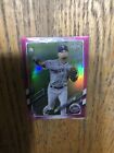 New Listing2021 Topps Chrome - Pink Refractor #88 Andres Gimenez /399 RC Indians
