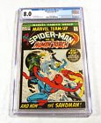 MARVEL TEAM-UP #1 ~~ CGC 8.0 ~~ Spider-Man and Human Torch! ~~ from 1972!   😁