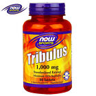 NOW Tribulus 90 Tabl. Pro Testosterone Booster Hormone Support Anabolic Kosher