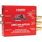 Decimator 2 3G/HD/SD-SDI to HDMI Converter ith Built-In NTSC/PAL Downscaler