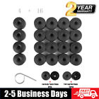 Set of 20 For VW Volkswagen Wheel Lug Nut Bolt Cover Black Caps OEM 1K06011739B9