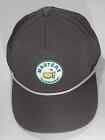 2024 Masters Charcoal Performance Tech Rubber Patch Rope Hat w/Perforated Back