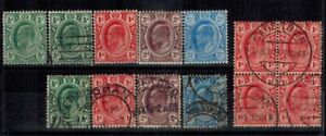 Transvaal The Single Colour Set Mint & Used w/Block of 1d Used in Cape Town VF