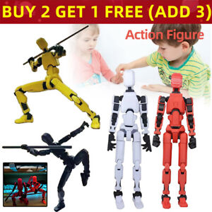 US T13 Action Figure,Titan 13 Action Figure Toy Robot,3D Printed Jointed Movable