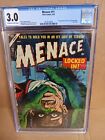 Menace #11 1st Appearance of M-11, the Human Robot CGC Graded 3.0
