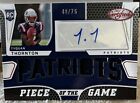 New ListingTYQUAN THORNTON 2022 PANINI CERTIFIED ROOKIE (RC) PIECE OF THE GAME AUTO 40/75