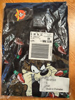 Looney Tunes S/S T-Shirt Taz Christmas Mens Large Tall Black 100% Cotton 2012