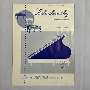 New ListingTschaikowsky Concerto OPENING THEME Sheet Music Advanced Piano Solo Op. 23