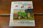 Vintage 1953 John Deere 50 60 70 Tractors General Purpose Sales Brochure 40 Pgs