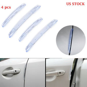 4X Car Door Edge Trim Scratch Anti-collision Protector Guard Strip Easy Decor  (For: More than one vehicle)