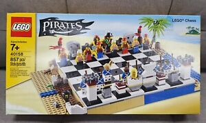 LEGO 40158 Pirates: Pirates Chess Set NEW SEALED - DAMAGE BOX