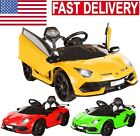 Lamborghini Licensed Ride on Car for Kids 12V Electric Toys with Remote Control】