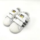 ADIDAS ORIGINALS Superstar CRIB White Black S79916 Infants shoes sz 2K/3K