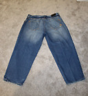 Rocawear Jeans Mens 46x32 Blue Loose Fit Baggy Streetwear Skater Hip Hop Denim