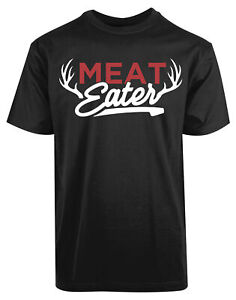 Meat Eater Reindeer Antlers New Mens Shirt History Concept Stylish Humor Top Tee