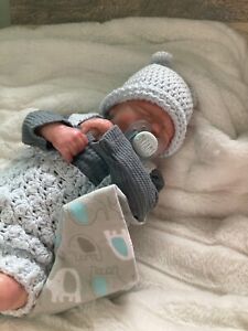Reborn Doll Realborn Blake Sleeping  by Bountiful Baby Not Perfect See Details