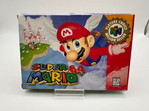 New ListingSuper Mario 64 for Nintendo 64 **BOX+MANUAL** OEM Authentic