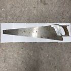 Vintage HENRY DISSTON 26” 10 Point Aluminum/Wood Handle Hand Saw Crosscut NICE!