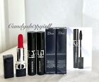 NEW 3PC DIOR Mini Rouge Dior Velvet Lipstick (999) 1.5g & Diorshow Mascara 4ml