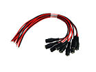 10 PCS CCTV Security Camera DC Power Pigtail Female Jack Cable