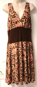 Vintage 90s MKM design sleeveless floral dress size M (USA)