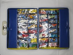 48 Lesney Matchbox vehicles made in England with early Collector Carrying Case