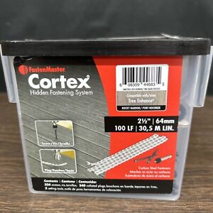 FastenMaster Cortex for Trex Enhance Decking 2.5-in Hidden Fastener 100-lin ft