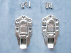 2 Guitar/Instrument Case Latch/latches-Nickel-for USA Brands-Acoustic/Electric