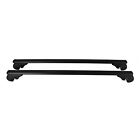 Lockable Roof Rack Cross Bars Luggage Carrier for BMW X5 E70 2007-2013 Alu Black (For: BMW)