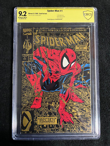 Spider-Man #1 (1990) CBCS 9.2 Todd McFarlane Signed Gold Edition