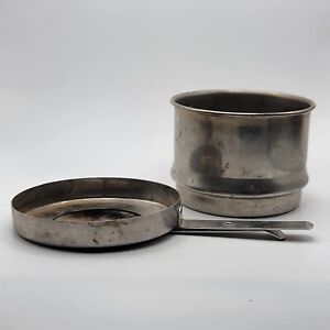 Vollrath Stainless Steel Ware Steam Pot Pan w/ Sliding Lid #9969
