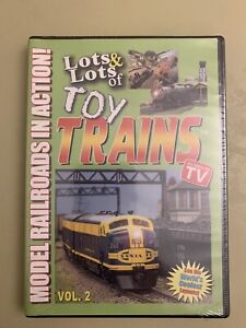 Lots and Lots of Toy Trains Vol. 2 (DVD, 2011) New Sealed
