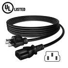 UL 6ft AC Power Cord Cable Lead For QSC KS112 KS118 KW152 Powered Subwoofer Plug
