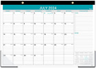 2024-25 Desk Calendar 18 Monthly Calendar 12'' X 17'' Large Ruled Block Planning